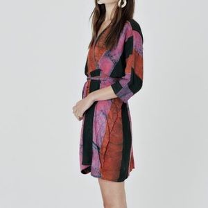Osei Duro Shaya dress in Carmine